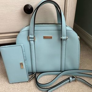 Kate Spade Blue Tote Bag